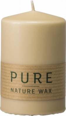 Wenzel Kerzen PURE Safe Candle sahara 90x60mm, 1 Stück