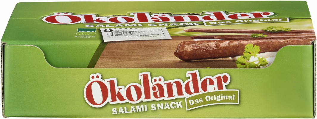ÖKOLAND Ökoländer Salami-Snack