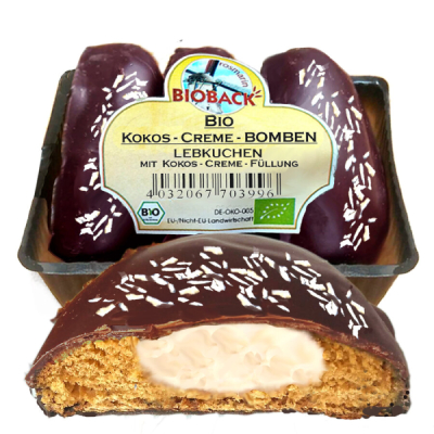 rosmarin BIOBACK Bio Kokosnuss Creme Bomben im Tray