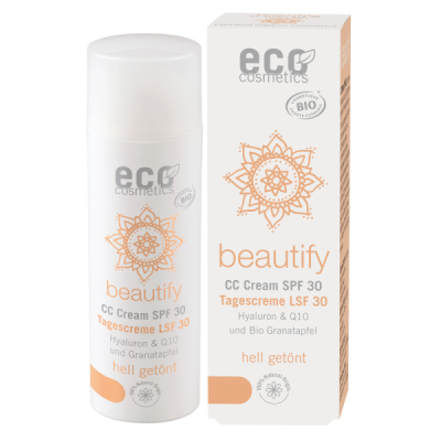 eco cosmetics beautify CC Creme LSF 30 hell