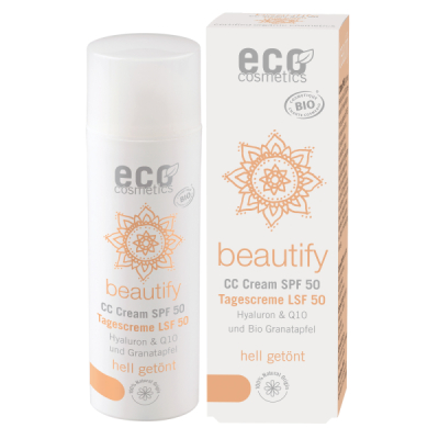 eco cosmetics beautify CC Creme LSF 50 hell