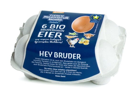 bioladen b*Bruderhahn Eier, M/L, 30 x 6 Stück