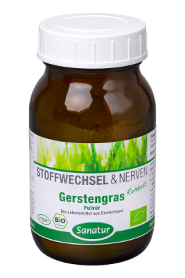 Sanatur Gerstengras Pulver, kbA