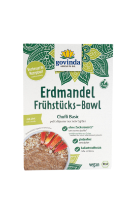 Govinda Erdmandel-Frühstücks-Bowl Chufli Basic