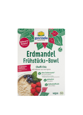 Govinda Erdmandel Frühstücks-Bowl Chufli Chia