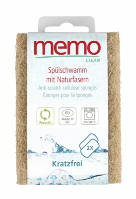 Spülschwamm kratzfrei aus Recyclingmaterial