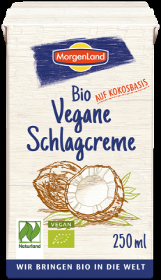 MorgenLand Bio Vegane Schlagcreme