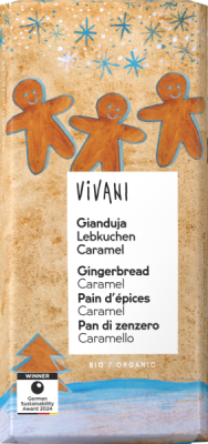 Vivani Gianduja Lebkuchen Caramel