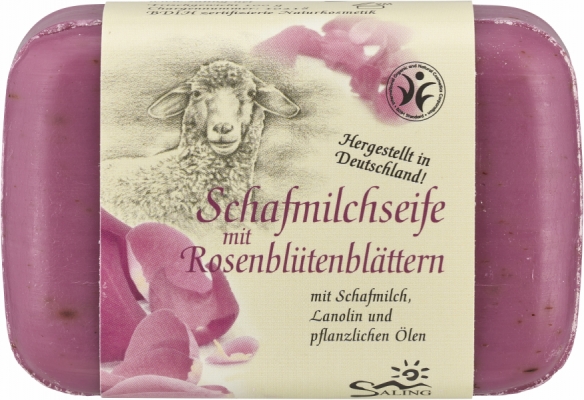 Schafmilchseife Rose pink