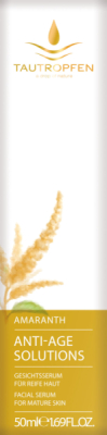 TAUTROPFEN Amaranth, Aufbauende Gesichtsserum für reife Haut