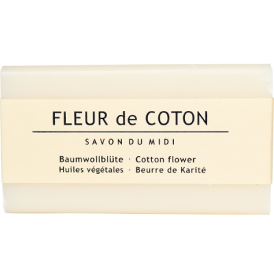 Savon du Midi Karité Seife Fleur de Coton, 100 g Stück