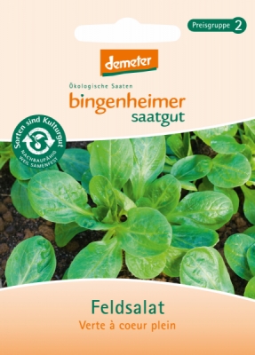 Feldsalat Dunkelgrüner Vollherziger