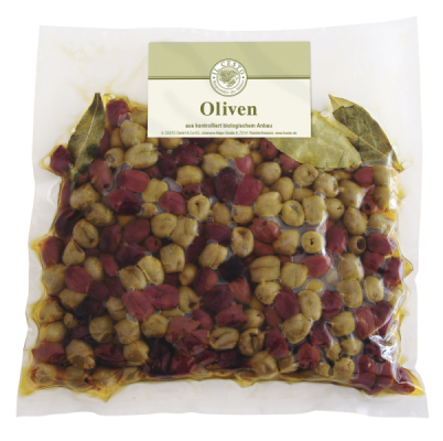 Il Cesto Oliven-Mix natur entsteint