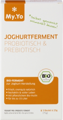 My.Yo Joghurtferment Lacto Pro® + Inulin, 75 gr Packung