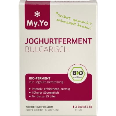 My.Yo Joghurtferment bulgarisch, 15 gr Stück