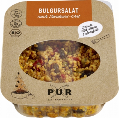 Bulgursalat nach Tandoori-Art