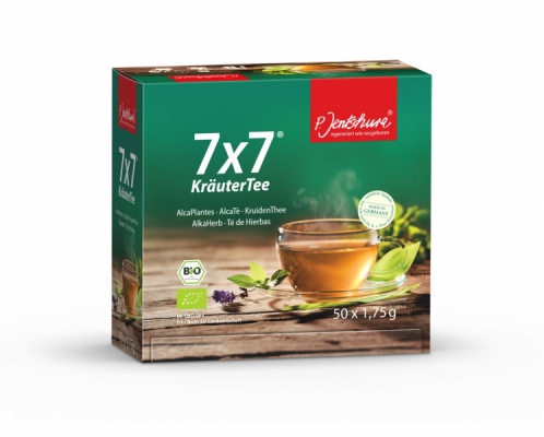 P. Jentschura 7x7 Kräutertee, 50 Aufgussbeutel