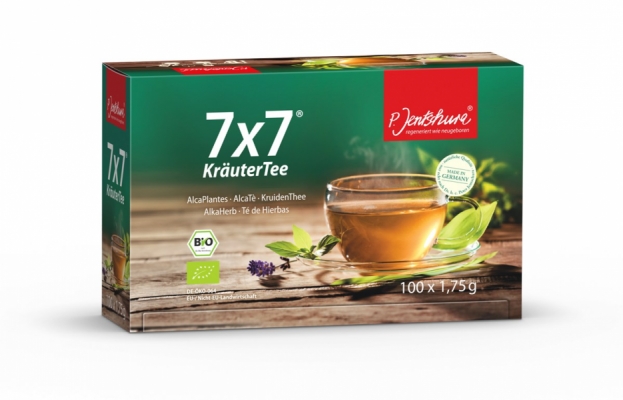 P. Jentschura 7x7 Kräutertee, 100 Aufgussbeutel