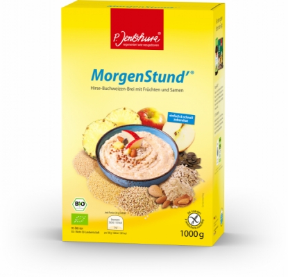 P. Jentschura MorgenStund - Hirse-Buchweizen-Brei mit Früchten und Samen