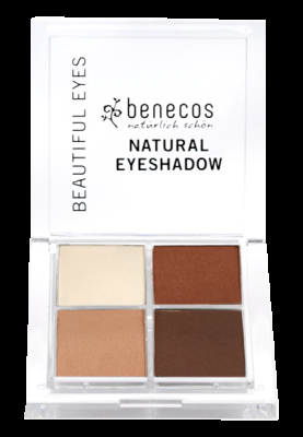 benecos Quattro Eyeshadow coffee & cream