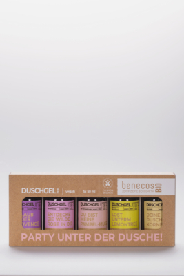 benecos BIO Mini-Set: Party unter der Dusche