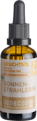 benecos Gesichtsöl Bio-Karottenmazerat - SONNENSTRAHLER:IN