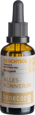 benecos Gesichtsöl Bio-Arganöl - ALLESKÖNNER:IN