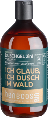 benecos BIO Duschgel 2in1 BIO-Zirbelkiefer Haut & H