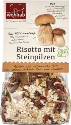 Risotto mit Steinpilzen
