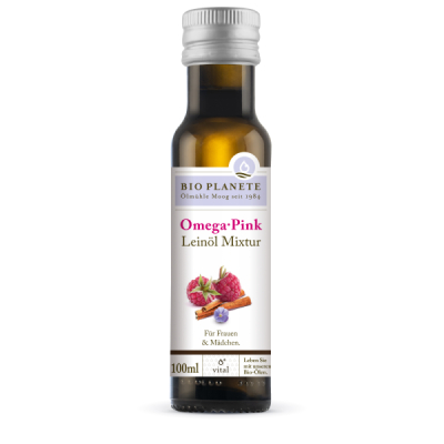 BIO PLANÈTE Omega Pink Leinöl-Mixtur