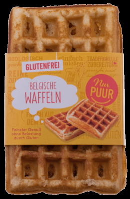 Nur Puur Belgische Waffeln, 2 Stück