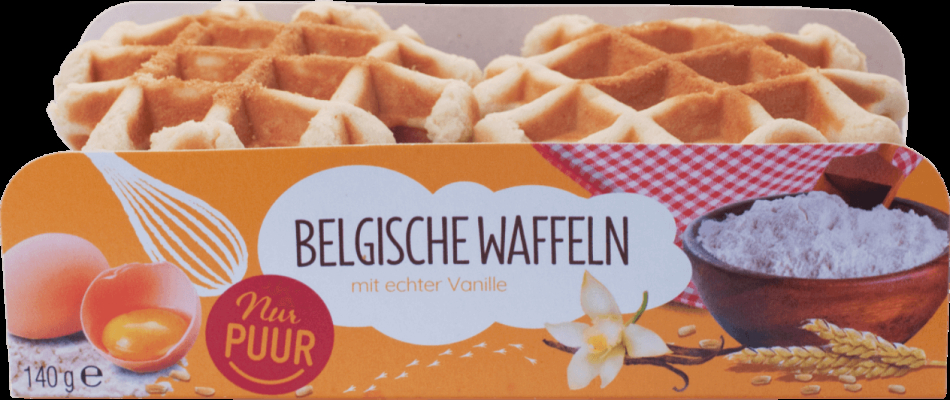 Nur Puur Belgische Vanillewaffel