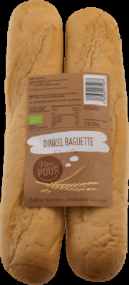 Nur Puur Dinkel Baguette, 2 Stück