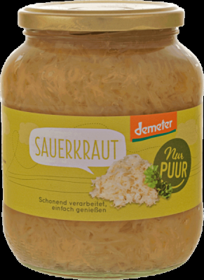 Nur Puur Sauerkraut Demeter