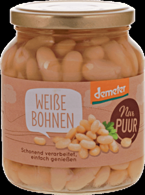 Nur Puur Weiße Bohnen Demeter