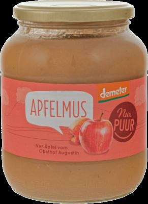 Nur Puur Apfelmus, aus Augustin Äpfeln