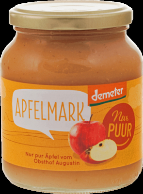 Nur Puur Apfelmark, aus Augustin Äpfeln