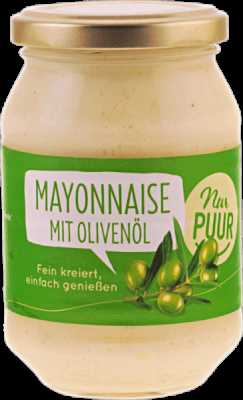 Nur Puur Mayonnaise mit Olivenöl