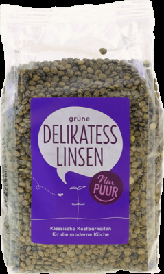 Nur Puur Grüne Delikatess Linsen