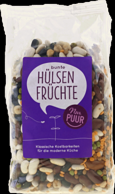 Nur Puur Bunte Hülsenfrüchte