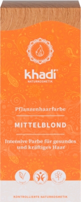 Pflanzenhaarfarbe Mittelblond