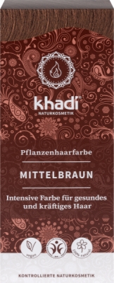 Pflanzenhaarfarbe Mittelbraun