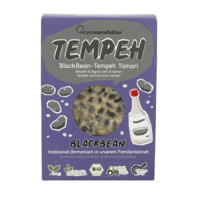 tempehmanufaktur BlackBean-Tempeh Tamari