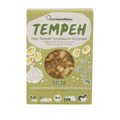 tempehmanufaktur Tempeh Knoblauch-Koriander