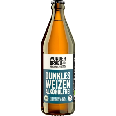 Wunderbräu Dunkles Weizen Alkoholfrei