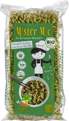 Misses & Mister Mie Gemüse Mie-Nudeln, 250 gr Packung
