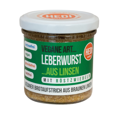 HEDI Vegane Art... Leberwurst mit Röstzwiebeln