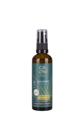 GRN shades of nature GRN [GRÜN] Deo Spray Erfrischend Bio-Hanf & Bio-Ho