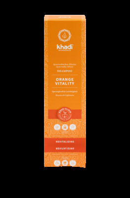 Khadi Naturkosmetik khadi Ayurvedic Elixir Shampoo Orange Vitality