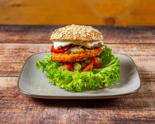 Bunte Burger Bio Bratling Crispy Chickin Vegan 2x80g - Gemüse B